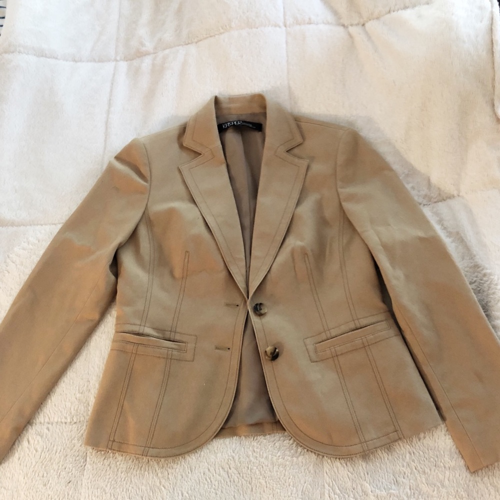 Camel colored Kasper blazer